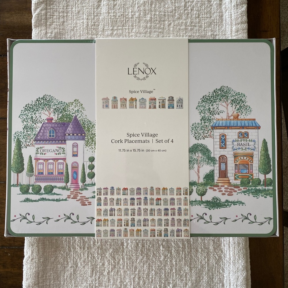 Lenox Spice Village Cork Placemats